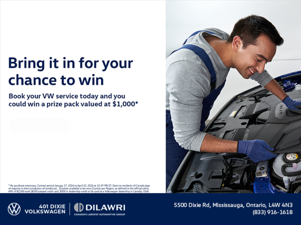 Bring it in for your chance to win