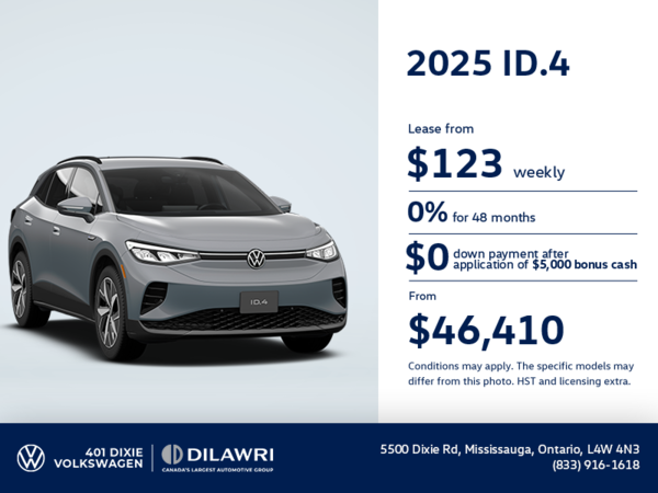 Get the 2025 Volkswagen ID.4