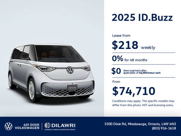 Get the 2025 Volkswagen ID. Buzz