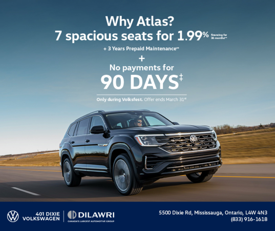 Get the 2026 Volkswagen Atlas