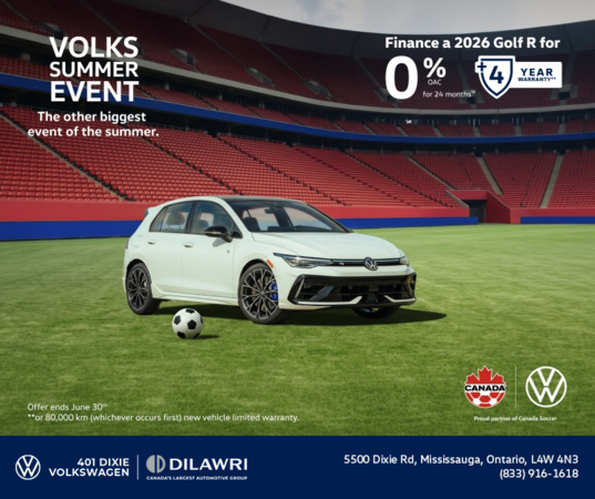 Get the 2026 Volkswagen Golf R