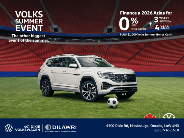 Get the 2026 Volkswagen Atlas