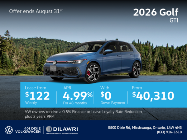 2026 Volkswagen Golf GTI