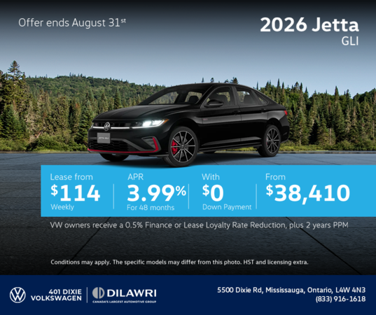 2026 Volkswagen Jetta GLI