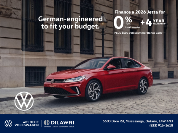 Get the 2026 Volkswagen Jetta