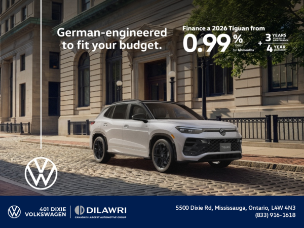 Get the 2026 Volkswagen Tiguan
