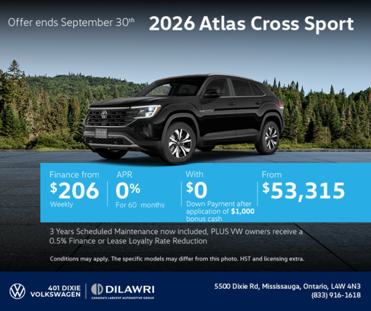 2026 Volkswagen Atlas Cross Sport