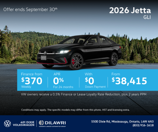 2026 Volkswagen Jetta GLI