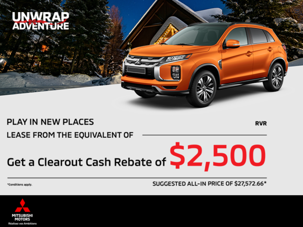 Get the 2025 Mitsubishi RVR