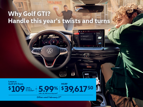 Get the 2026 Volkswagen Golf GTI