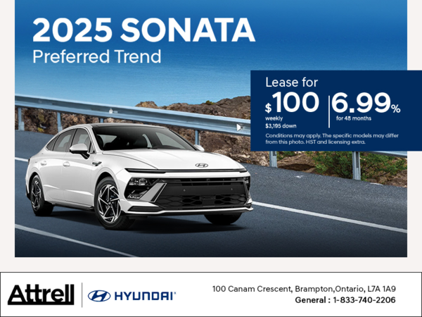 Get the 2025 Hyundai Sonata