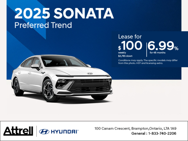 Get the 2025 Hyundai Sonata