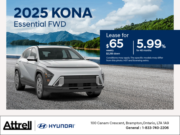 Get the 2025 Hyundai Kona