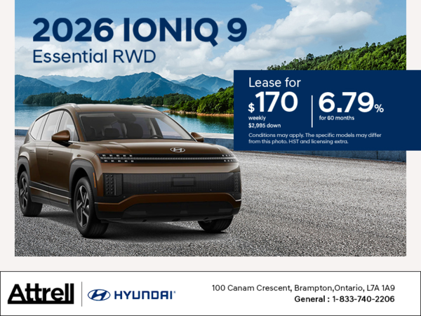 Get the 2026 Hyundai IONIQ 9