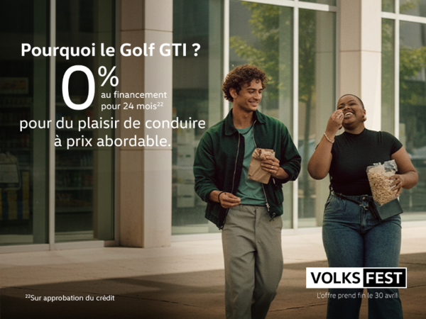 Procurez-vous la Volkswagen Golf Gti 2026