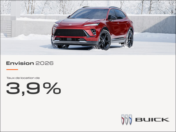 Procurez-vous la Buick Envision 2026