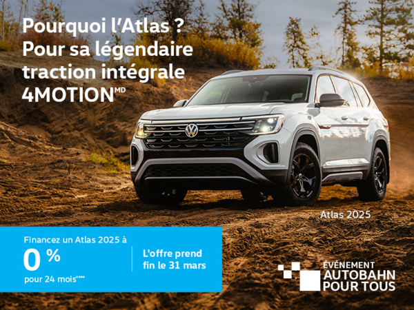 Procurez-vous le Volkswagen Atlas 2025