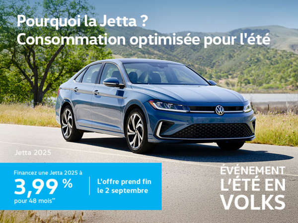 Procurez-vous la Volkswagen Jetta 2025