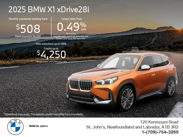 Get the 2025 BMW X1