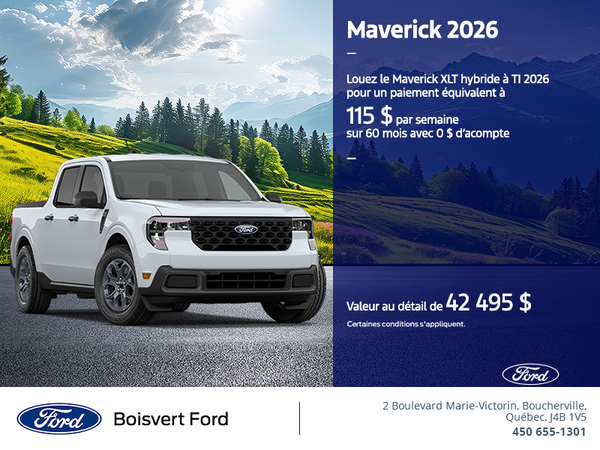 Ford Maverick 2026