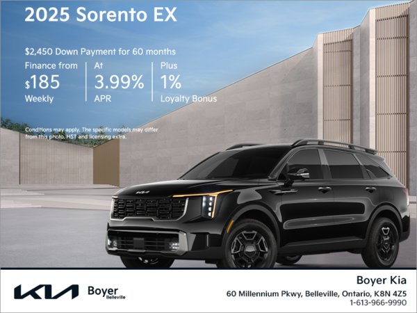 Get the 2025 Kia Sorento!