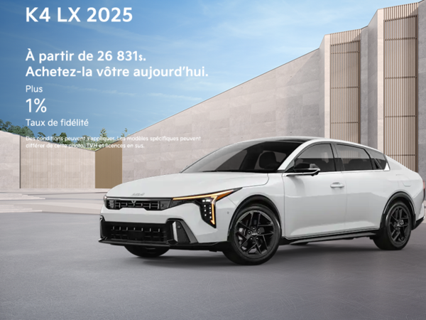 Le Kia K4 2025!