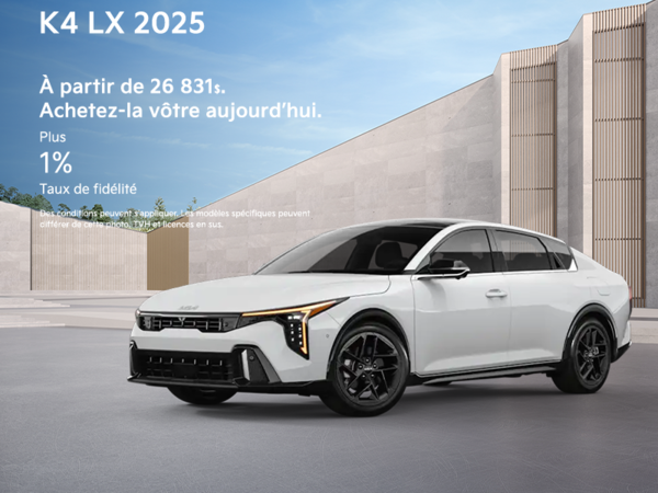 Le Kia K4 2025!