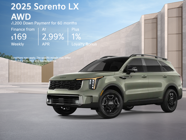 Get the 2025 Kia Sorento!