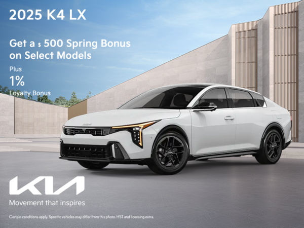 Get the 2025 Kia K4 !