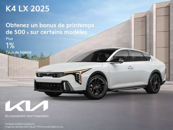 Le Kia K4 2025!