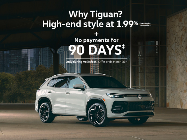 Get the 2026 Volkswagen Tiguan
