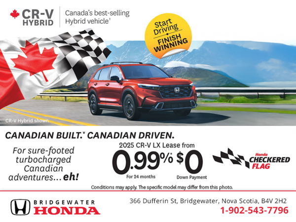 Get the 2025 Honda CR-V! 