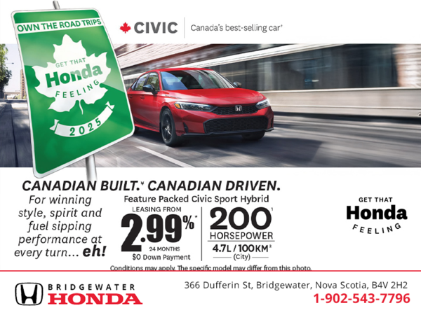 Get the 2025 Honda Civic Hybrid!