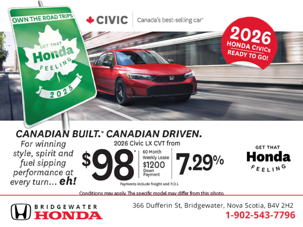 Get the 2025 Honda Civic!