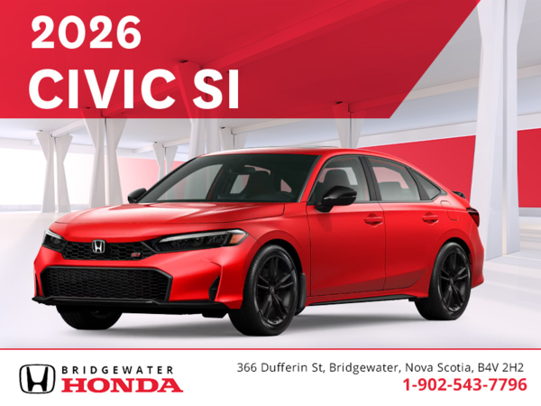 Get the 2026 Honda Civic! 