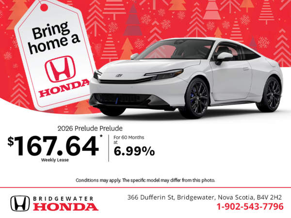 Get the 2026 Honda Prelude!