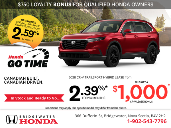 Get the 2026 Honda CR-V Hybrid! 