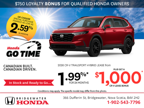 Get the 2026 Honda CR-V Hybrid! 