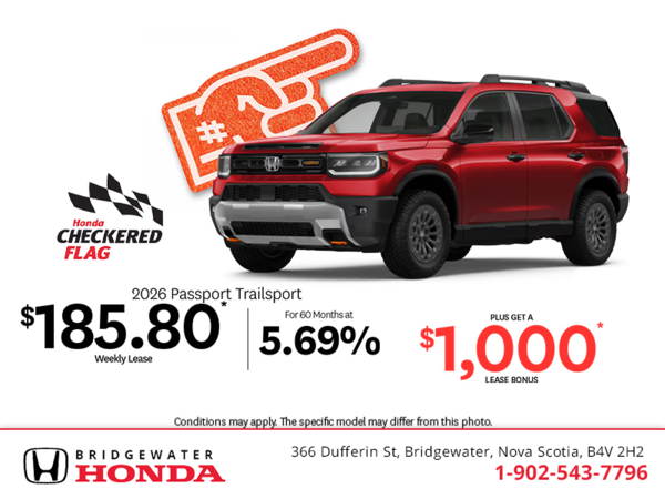 Get the 2026 Honda Passport!
