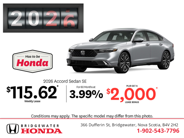 2026 Honda Accord