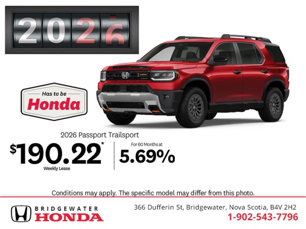 2026 Honda Passport