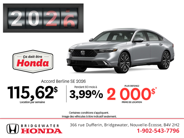 Honda Accord 2026