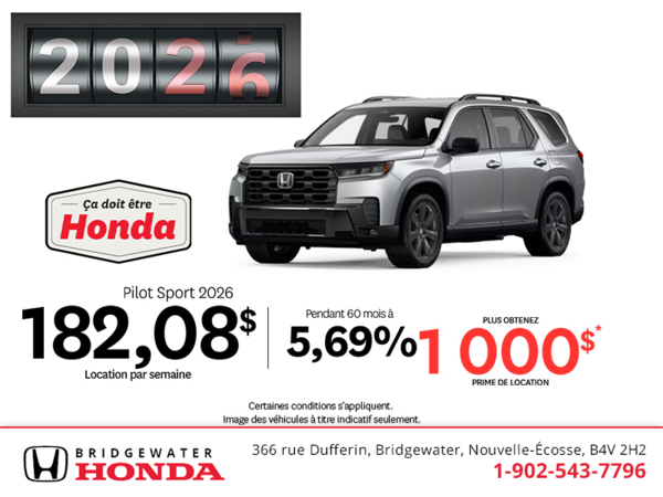 Honda Pilot 2026