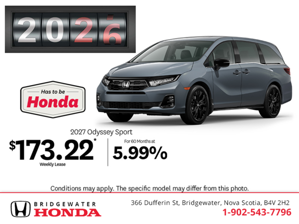 2027 Honda Odyssey