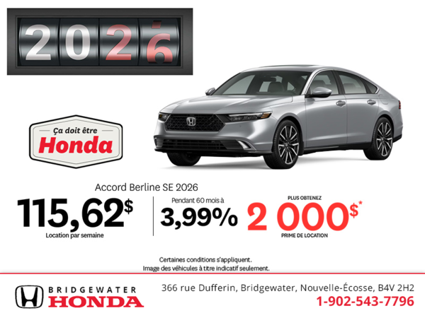 Honda Accord 2026