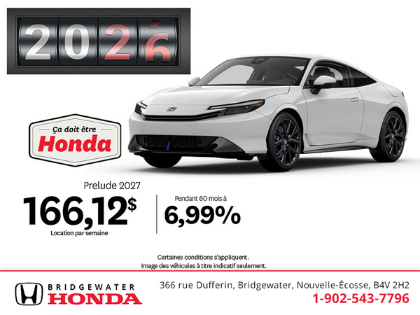 Honda Prelude Hybrid 2027