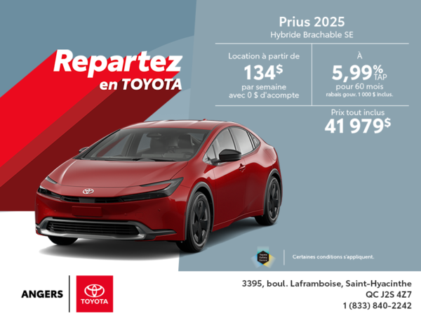 Toyota Prius Plug-In Hybrid 2025