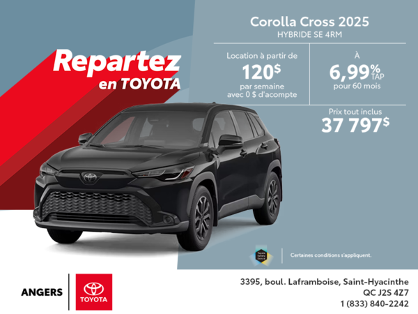 Toyota Corolla Cross Hybrid 2025