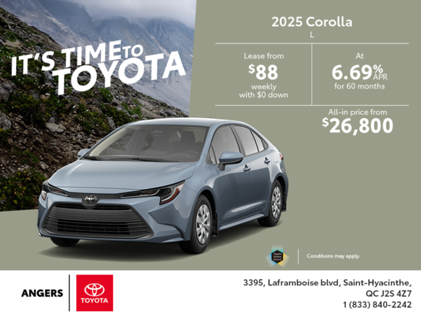 2025 Toyota Corolla