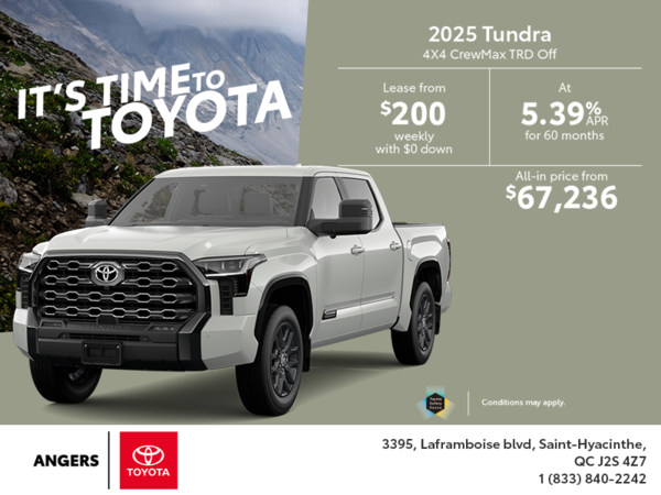 2025 Toyota Tundra